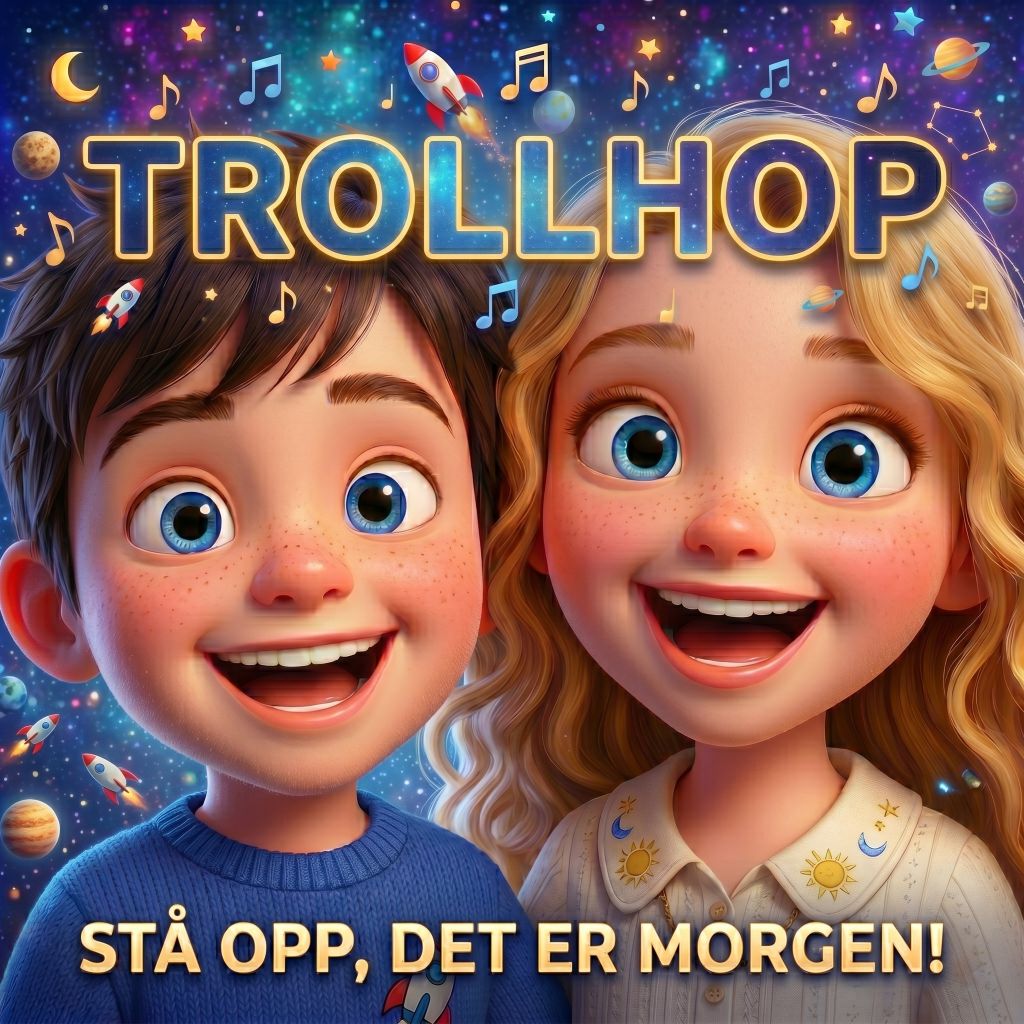 Trollhop – Stå opp, det er morgen! Cover